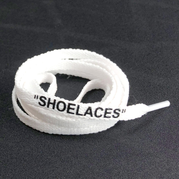 off white blazer shoelaces